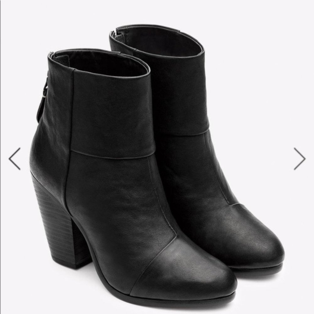 Rag & Bone Newbury Boot. Black. Size 5